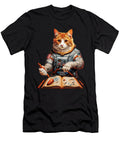 Bleat and Bubbles Goats Cat Boba Tea Bash Danial Landes Art T-Shirt
