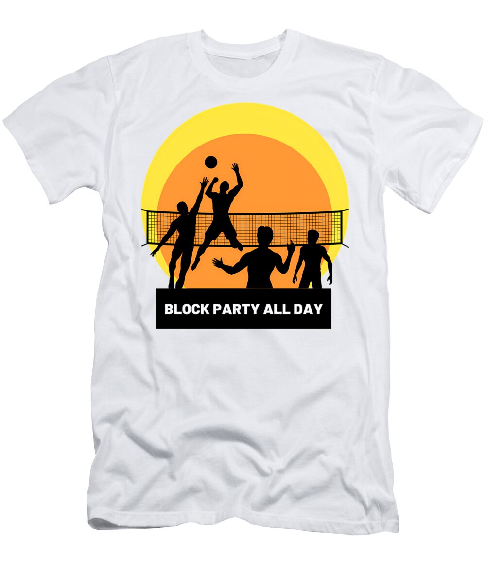 Block Party All Day Volleyball Quang Vu T-Shirt