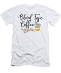 Blood Type Coffee Th T-Shirt