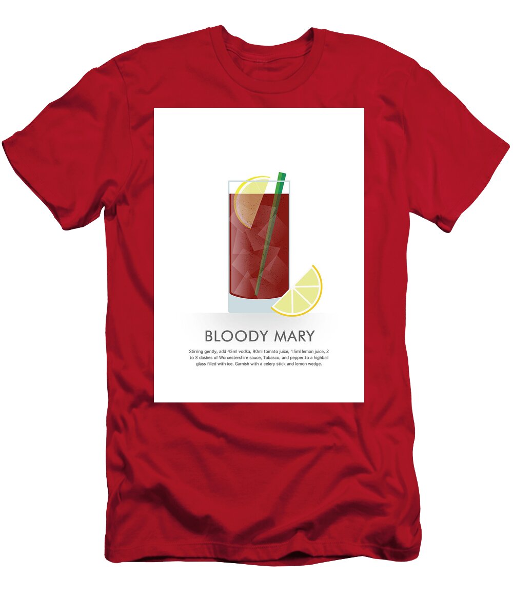 Bloody Mary Cocktail Dennson Creative T-Shirt