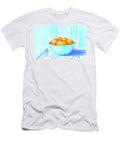 Blue Bowl with Fresh Oranges Karen Kaspar T-Shirt
