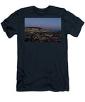 Blue Hour with a Hint of Pink Over Lisbon Portugal Georgia Mizuleva T-Shirt
