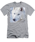Blue Husky Eyes Elisabeth Lucas T-Shirt