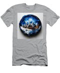 Blue Ice Over Winnipeg Max Freeman T-Shirt
