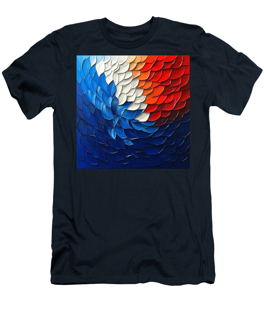 Blue Jays Flight in Art Max Freeman T-Shirt