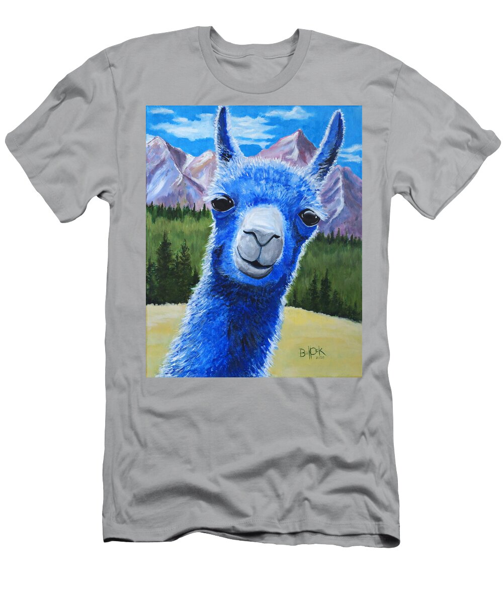 Blue Llama Scott Bullock T-Shirt