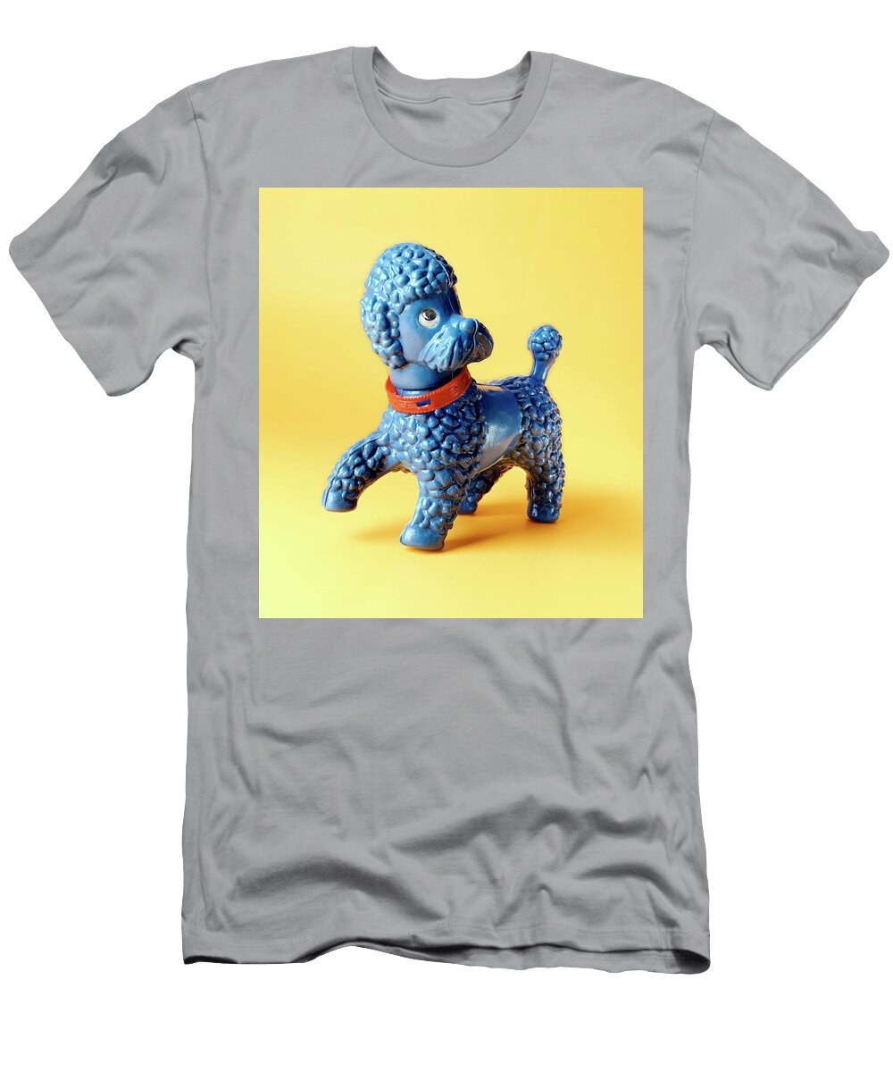 Blue Poodle Dog Csa Images T-Shirt