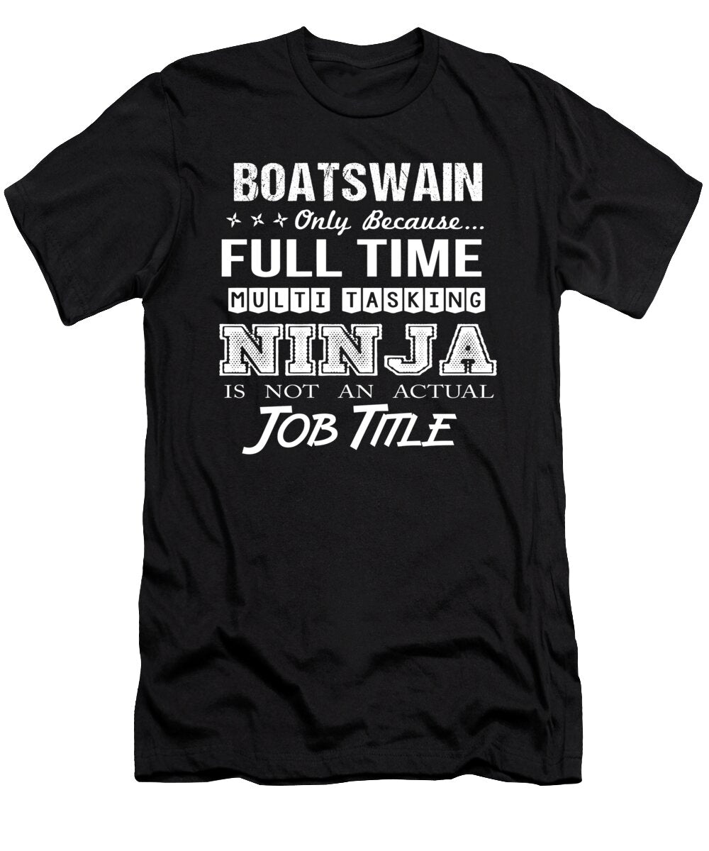 Boatswain Ninja Job Gift Item Shi Hu Kang T-Shirt