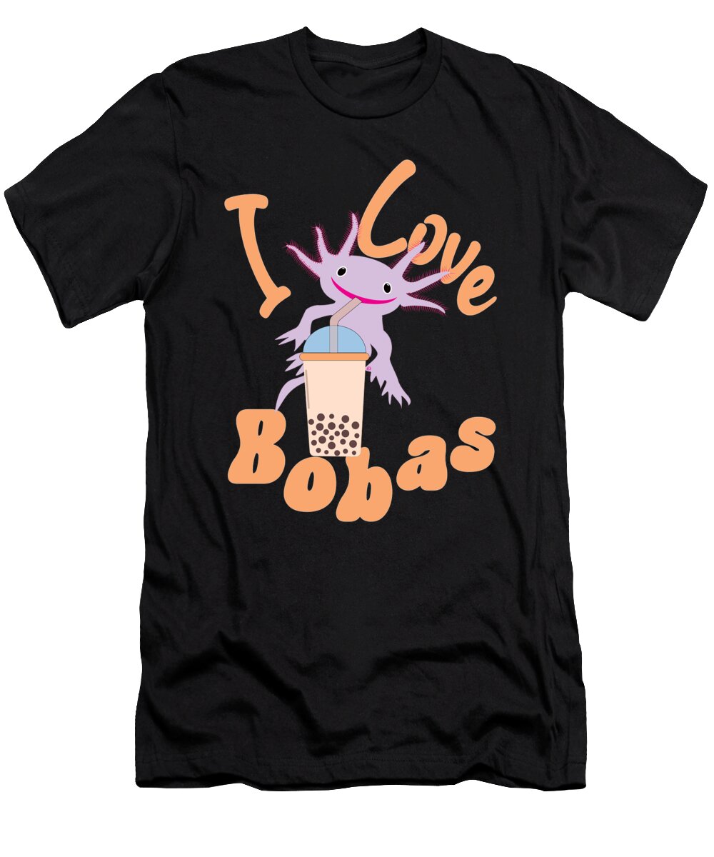 Boba Axolotl David Millenheft T-Shirt