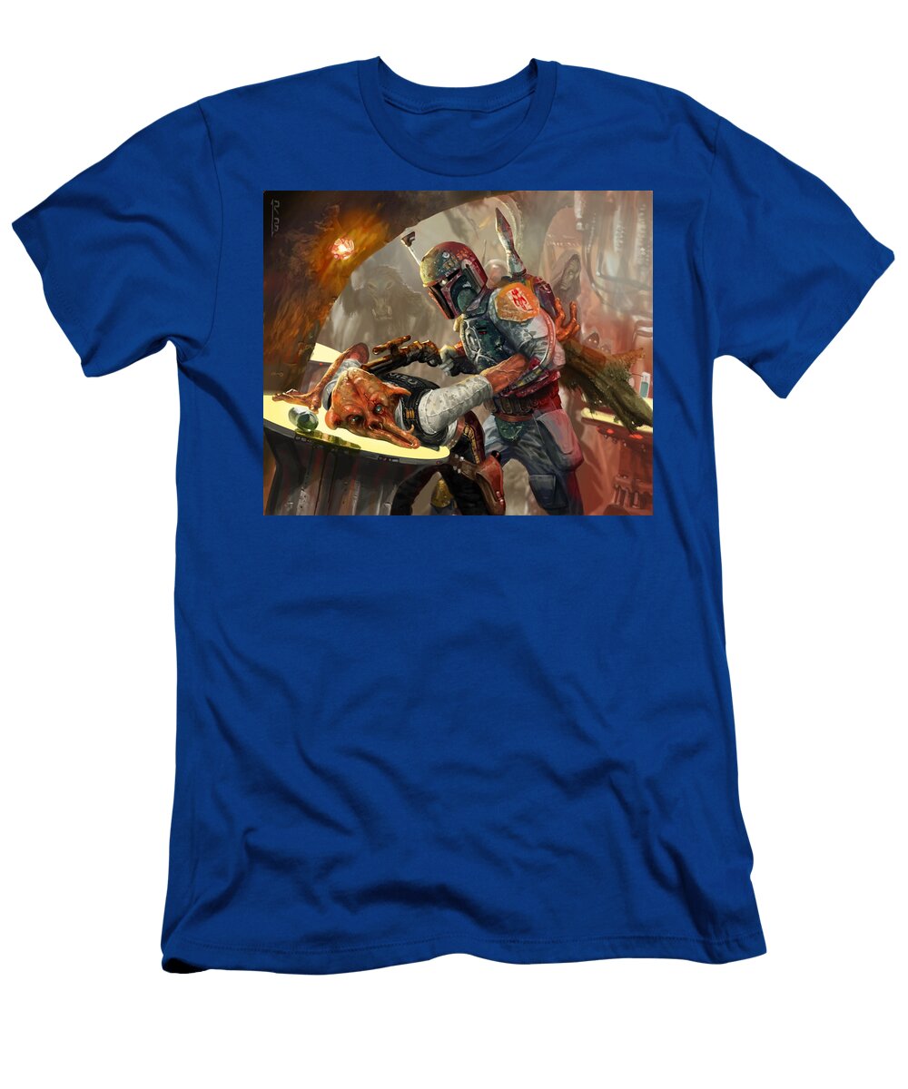 Boba Fett Star Wars the Card Game Ryan Barger T-Shirt