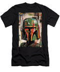 Boba Fett Graphiti Grunge John Cassella T-Shirt