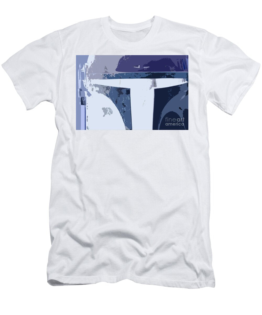 Boba Fett Helmet 10 Micah May T-Shirt