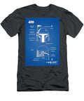 Boba Fett Helmet Blue Yara Old School T-Shirt