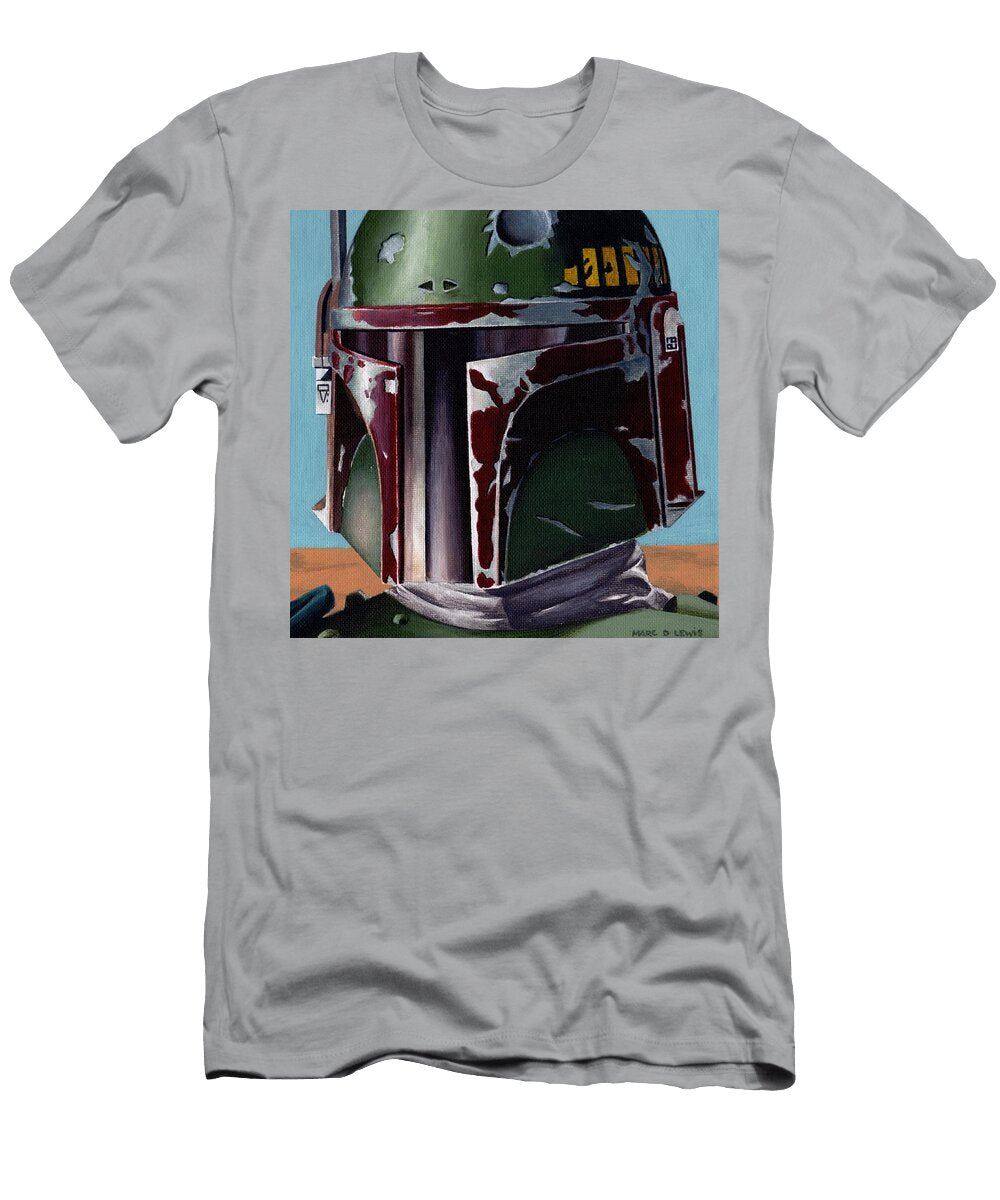 Boba Fett on Tatooine Marc D Lewis T-Shirt