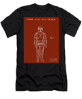 Boba Fett Patent Art White Over Red Roy Branson T-Shirt