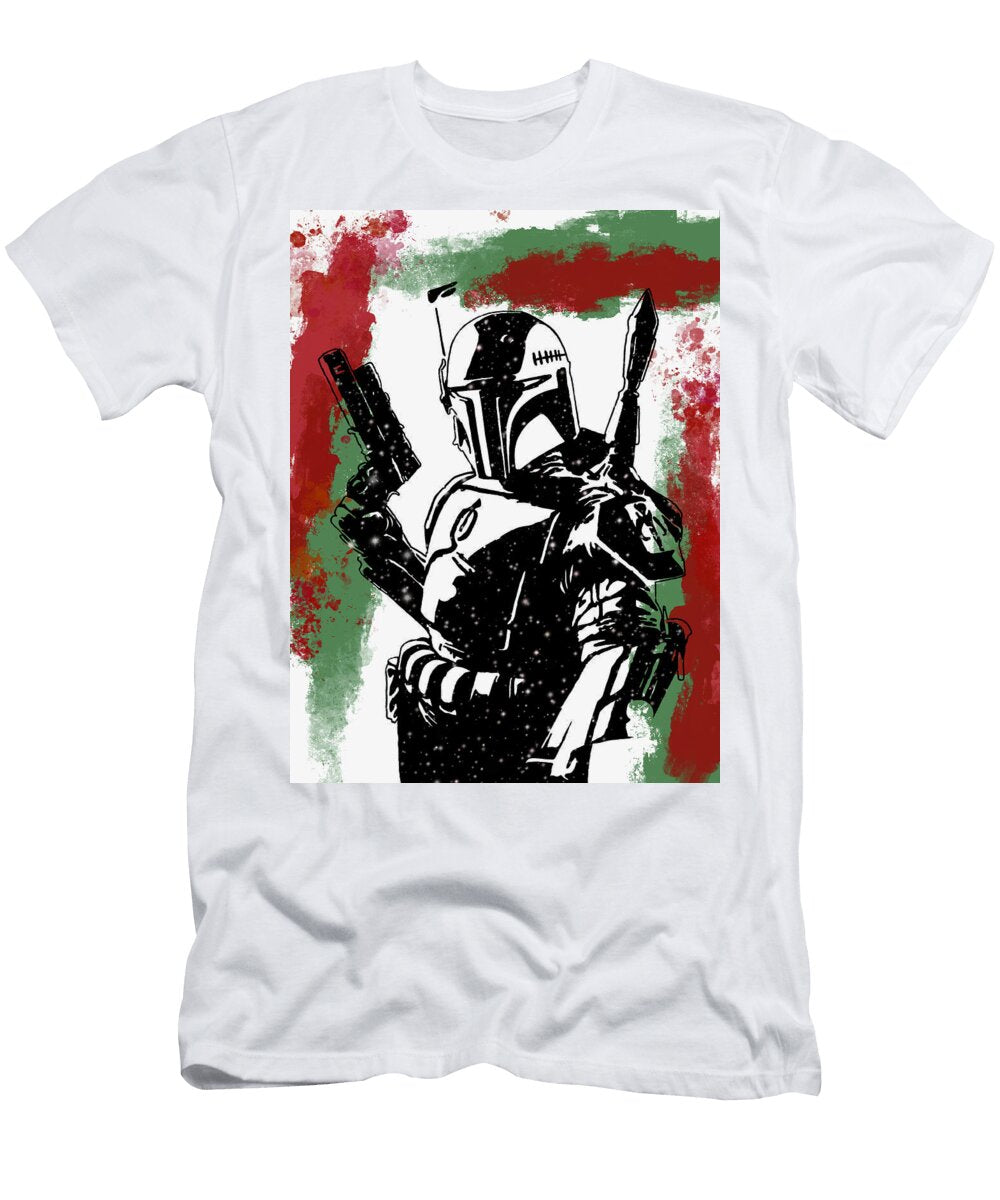 Boba Fett Print Ericka Moreno T-Shirt