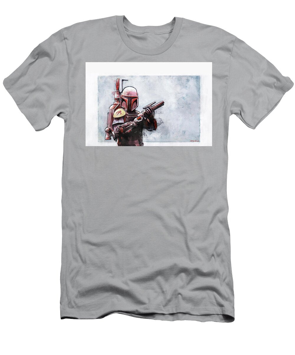 Boba Fett the Bounty Hunter Star Wars Joseph Oland T-Shirt