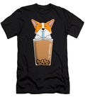 Boba Milk Tea Kawaii Corgi Puppy Japanese Anime Zyneu Gangd T-Shirt