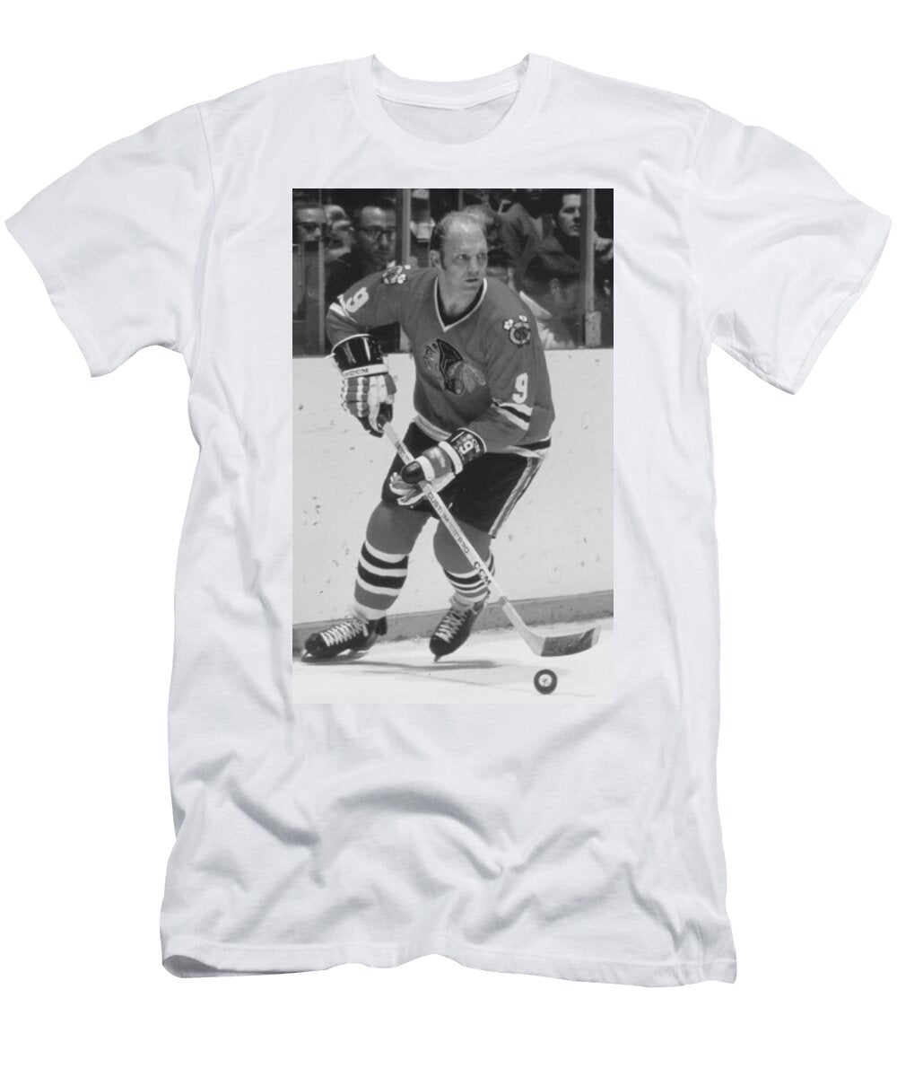 Bobby Hull Poster Chicago Blackhawks Hockey T-Shirt