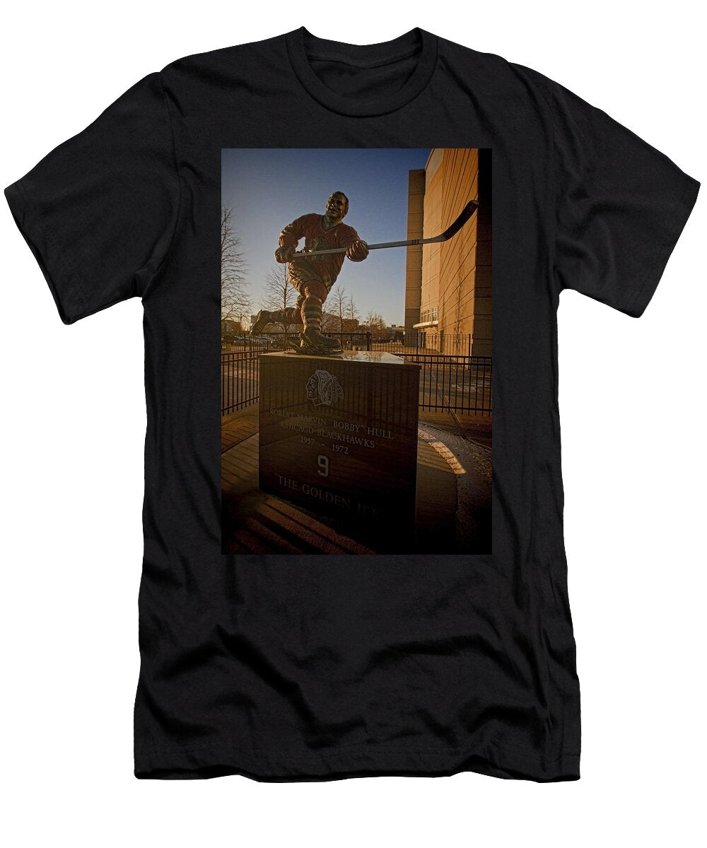 Bobby Hull Sculpture Sven Brogren T-Shirt