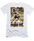 Bobby Orr Boston Bruins Graffiti Poster Hockey Player NFL Sampadart Gallery T-Shirt