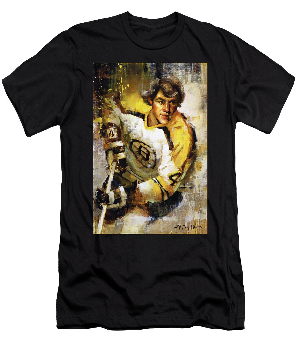 Bobby Orr Boston Bruins J Markham T-Shirt