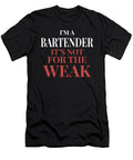Bold Bartender Design Celebrating Craft Maximus Designs T-Shirt
