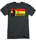 Bolivia Alpaca LA Paz Cochabamba Flag Bolivian Cruz Condor Muodeb Hannah T-Shirt