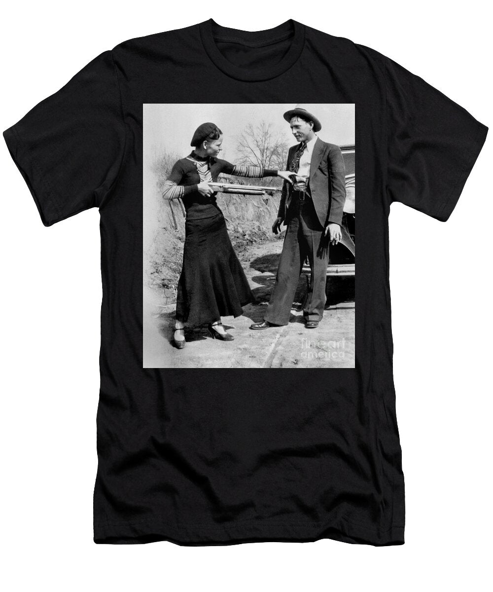 Bonnie Has a Gun Jon Neidert T-Shirt