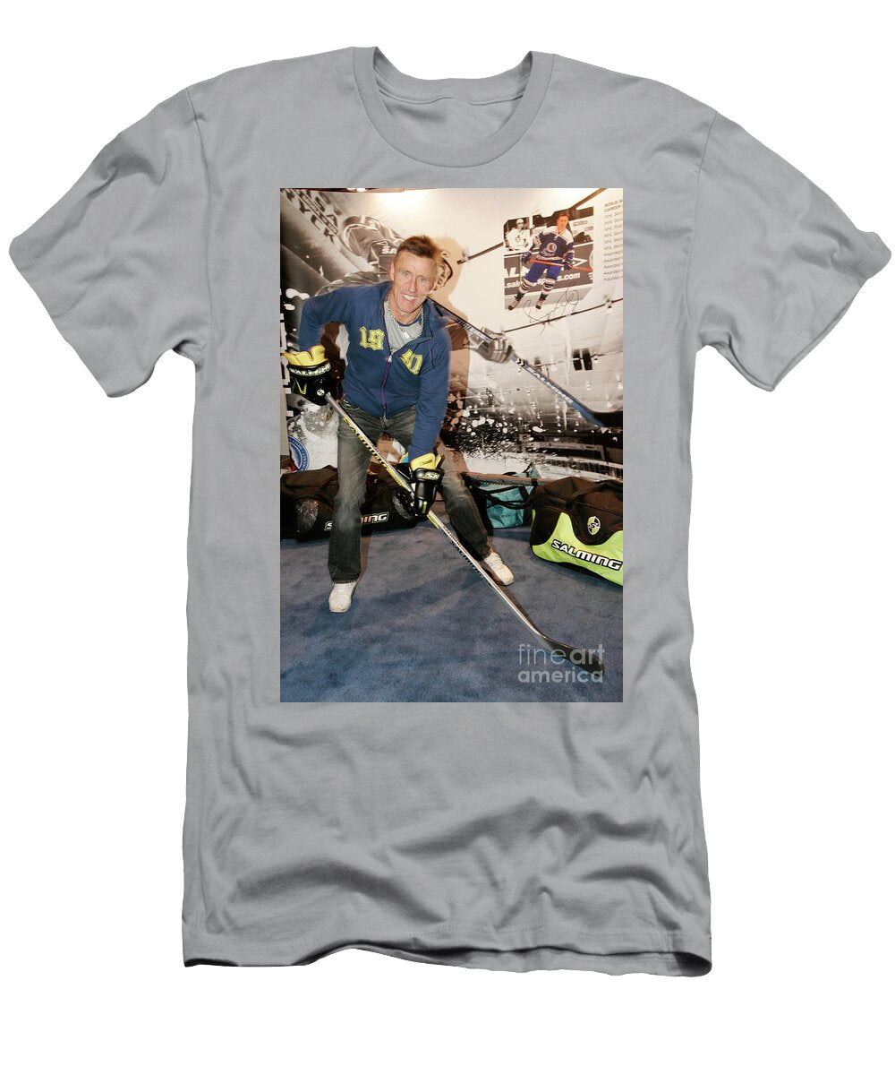 Borje Salming Pierre Roussel T-Shirt