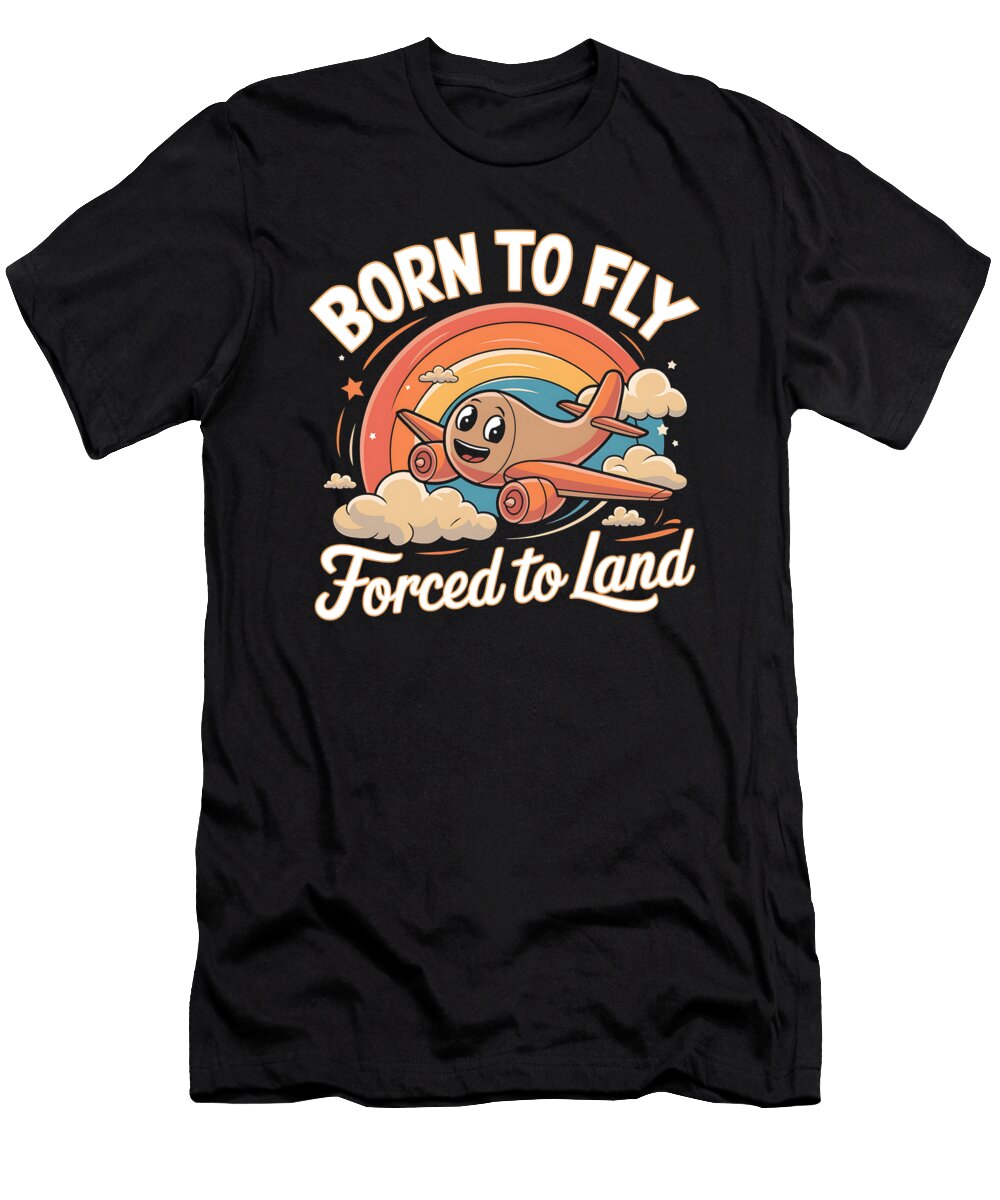 Born to Fly My First Plane Ride Raphaelartdesign T-Shirt
