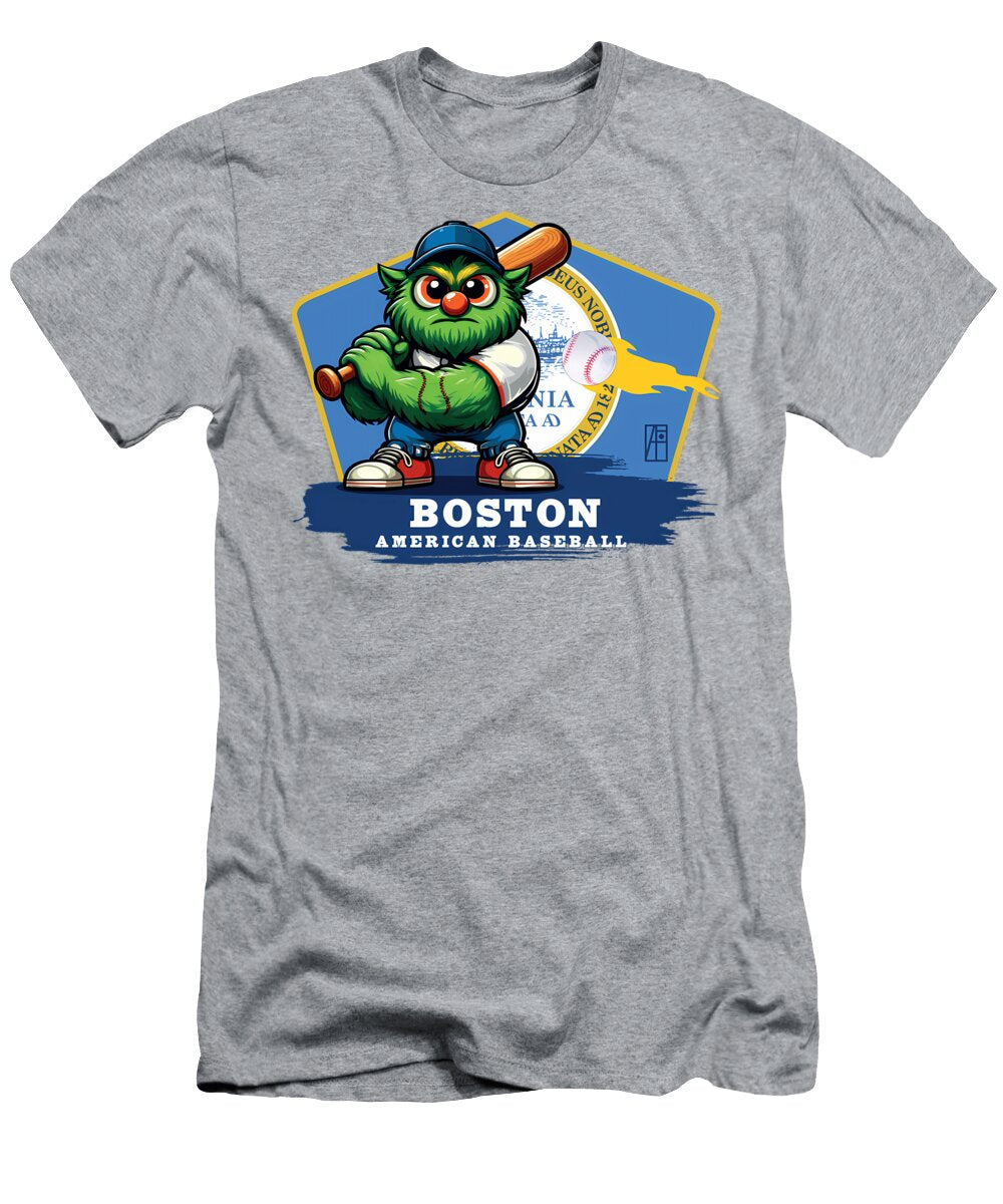 Boston Baseball Mascot Quang Vu T-Shirt