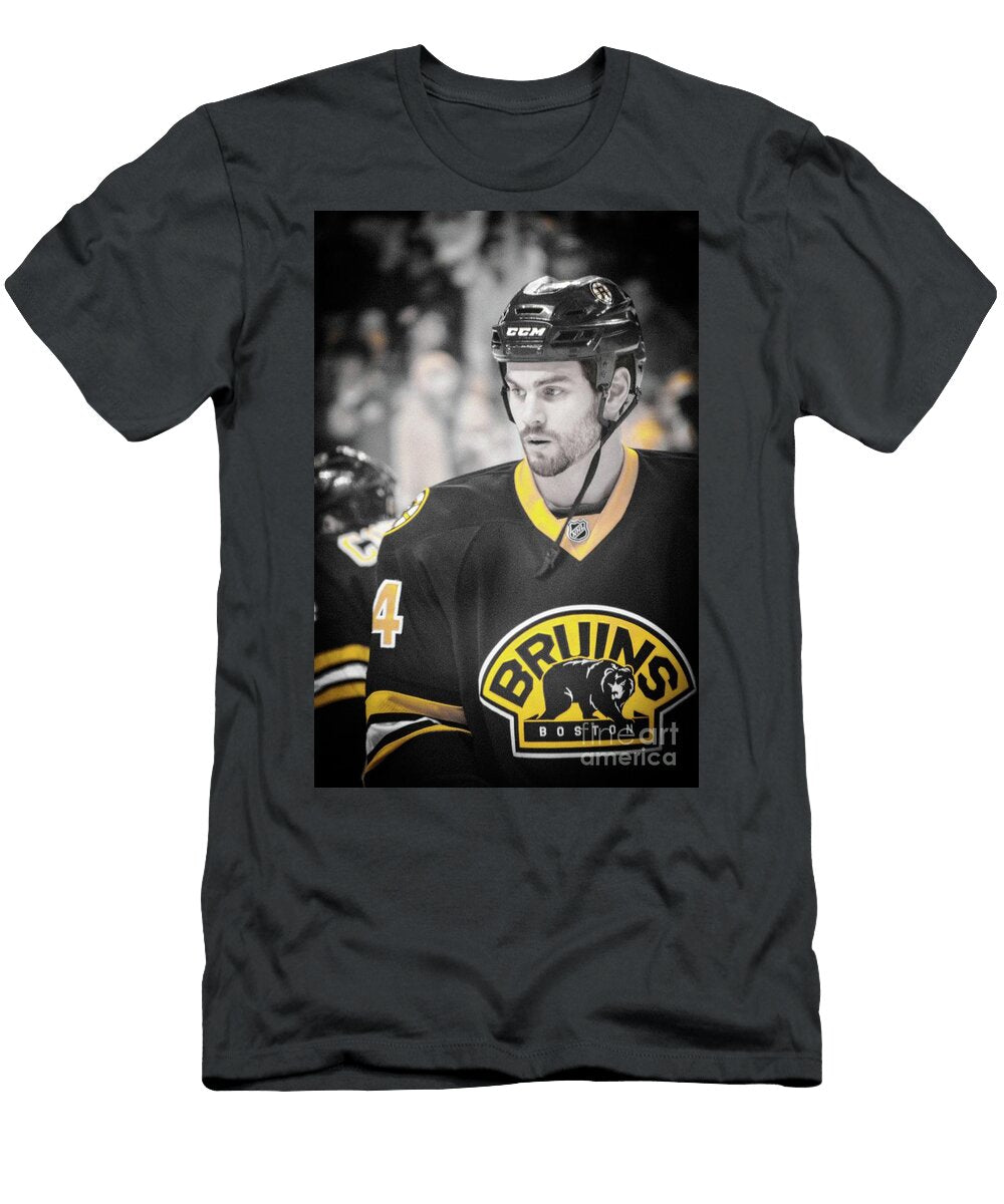 Boston Bruin Adam Mcquaid 2 Lisa Kilby T-Shirt