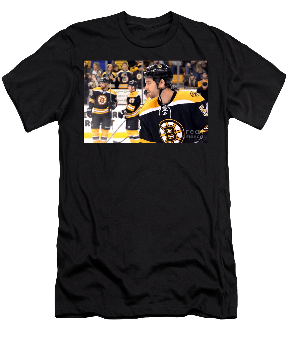 Boston Bruin Adam Mcquaid Lisa Kilby T-Shirt