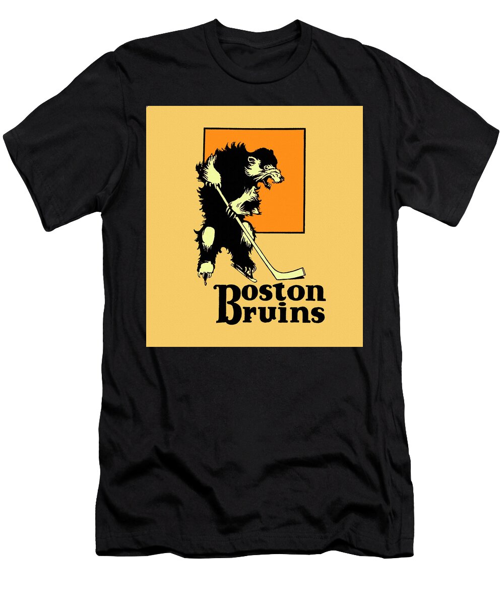 Boston Bruins Early Logo Big 88 Artworks T-Shirt