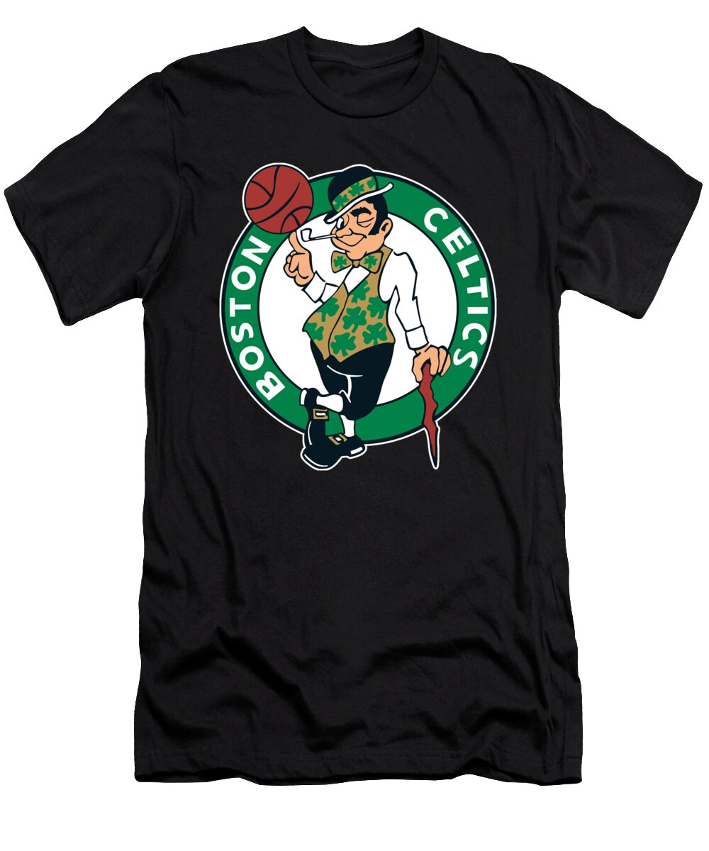 Boston Celtics Classic Leprechaun Logo Vintage NBA Basketball Team Graphic Sportswear Boston Declan Zahel T-Shirt