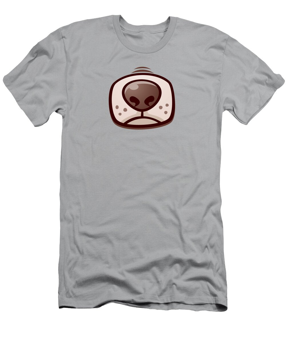 Boston Terrier Puppy Dog Snout and Mouth John Schwegel T-Shirt
