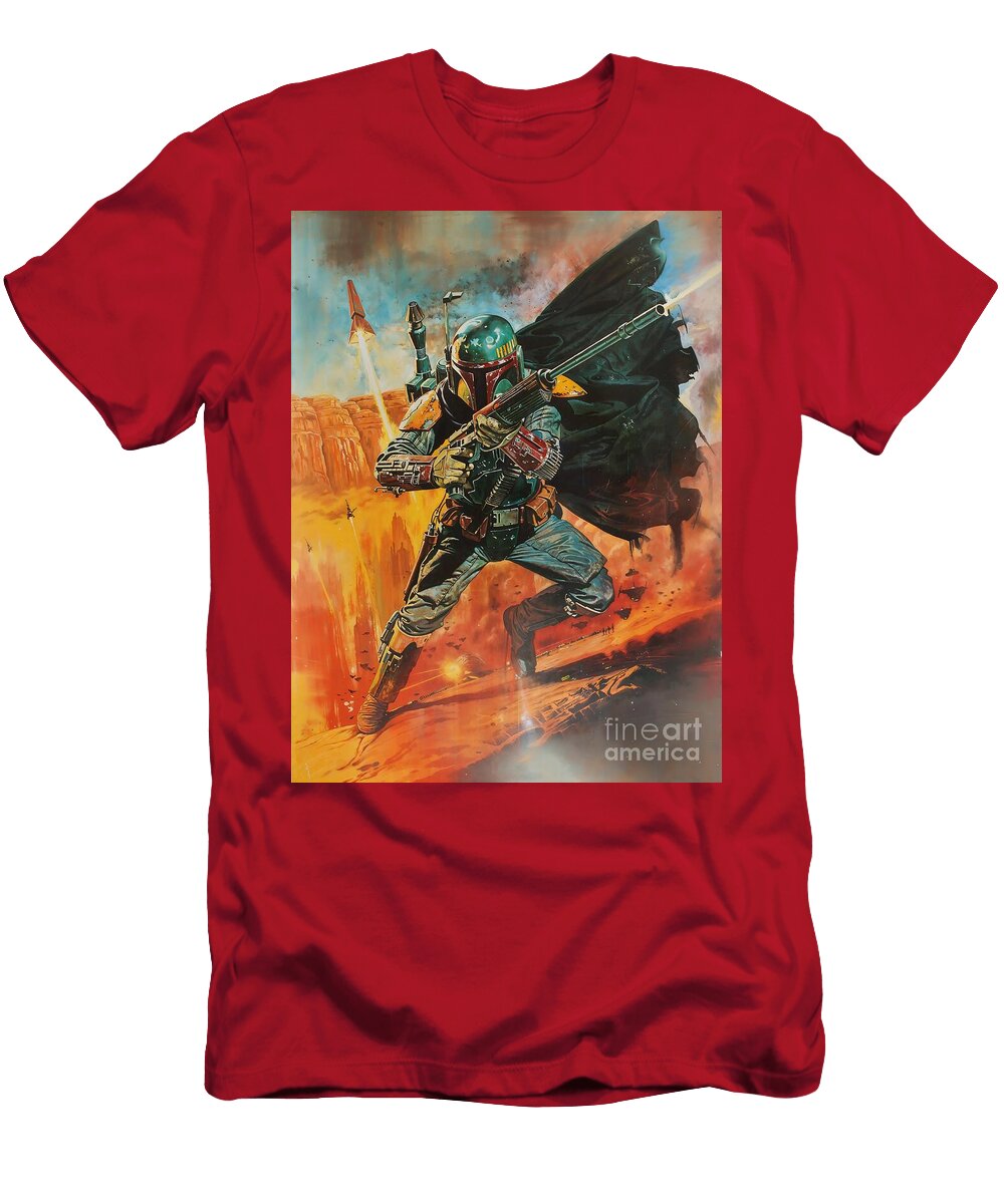 Bounty Hunter 2 Pixel Chimp T-Shirt