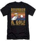 Bourbon Golf Funny Golfer Bourbon Lover Me T-Shirt