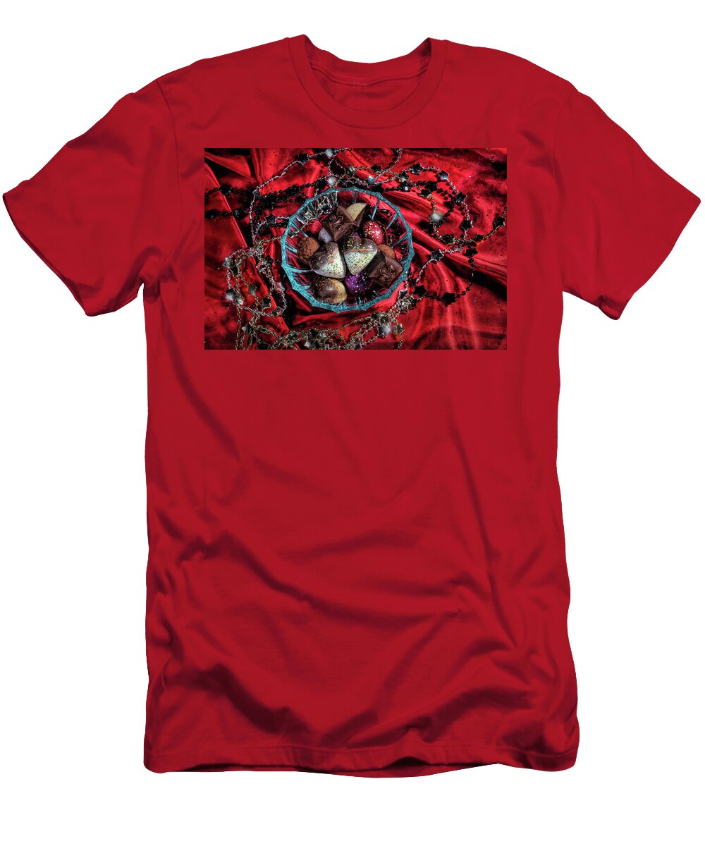 Bowl of Chocolates Sharon Popek T-Shirt