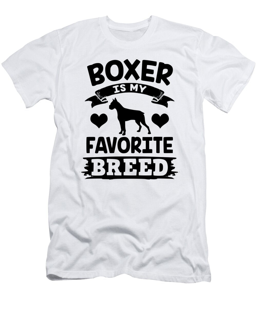 Boxer Is My Favorit Breed Titan T-Shirt