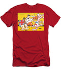 Boxing British Bulldog Beating Up a French Poodle Clive Francis T-Shirt