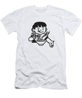 Boy Eating Noodles Csa Images T-Shirt
