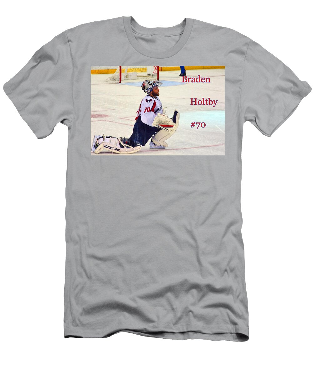 Braden Holtby 70 Lisa Wooten T-Shirt