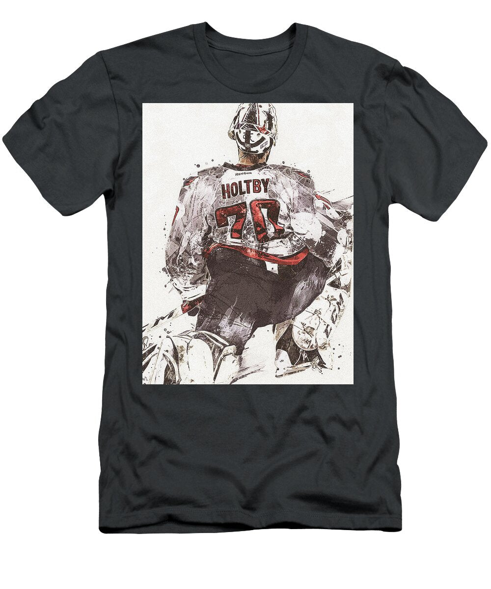 Braden Holtby Washington Capitals Poster Willy Art T-Shirt
