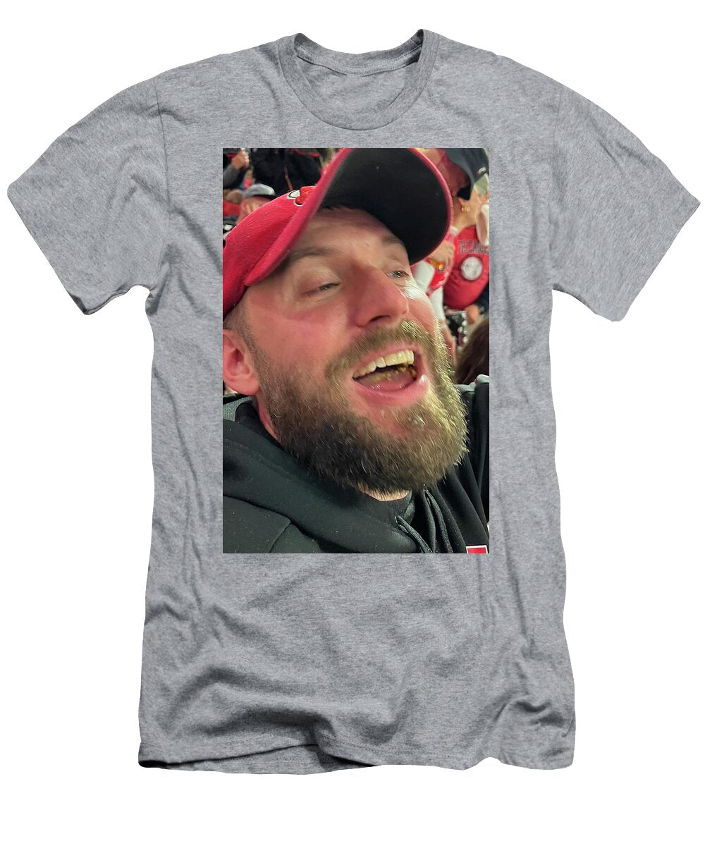 Brave Nj Devils Fan in Raleigh Rodney Suggs T-Shirt