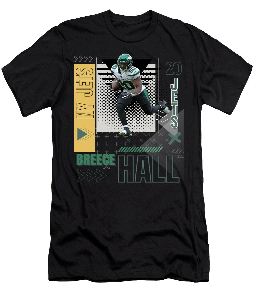 Breece Hall Football Legends of the Gridiron Nicole Georges T-Shirt