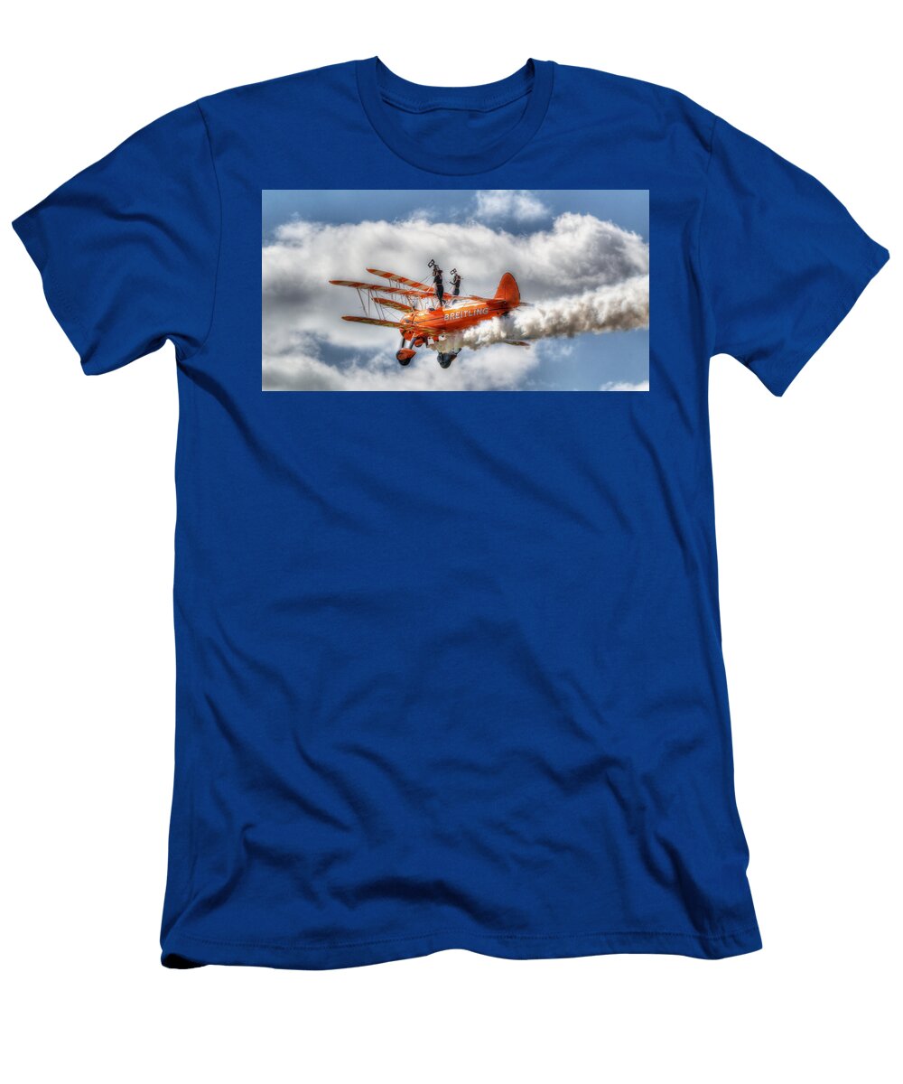 Breitling Stearman Wingwalkers Finale Nigel Bangert T-Shirt