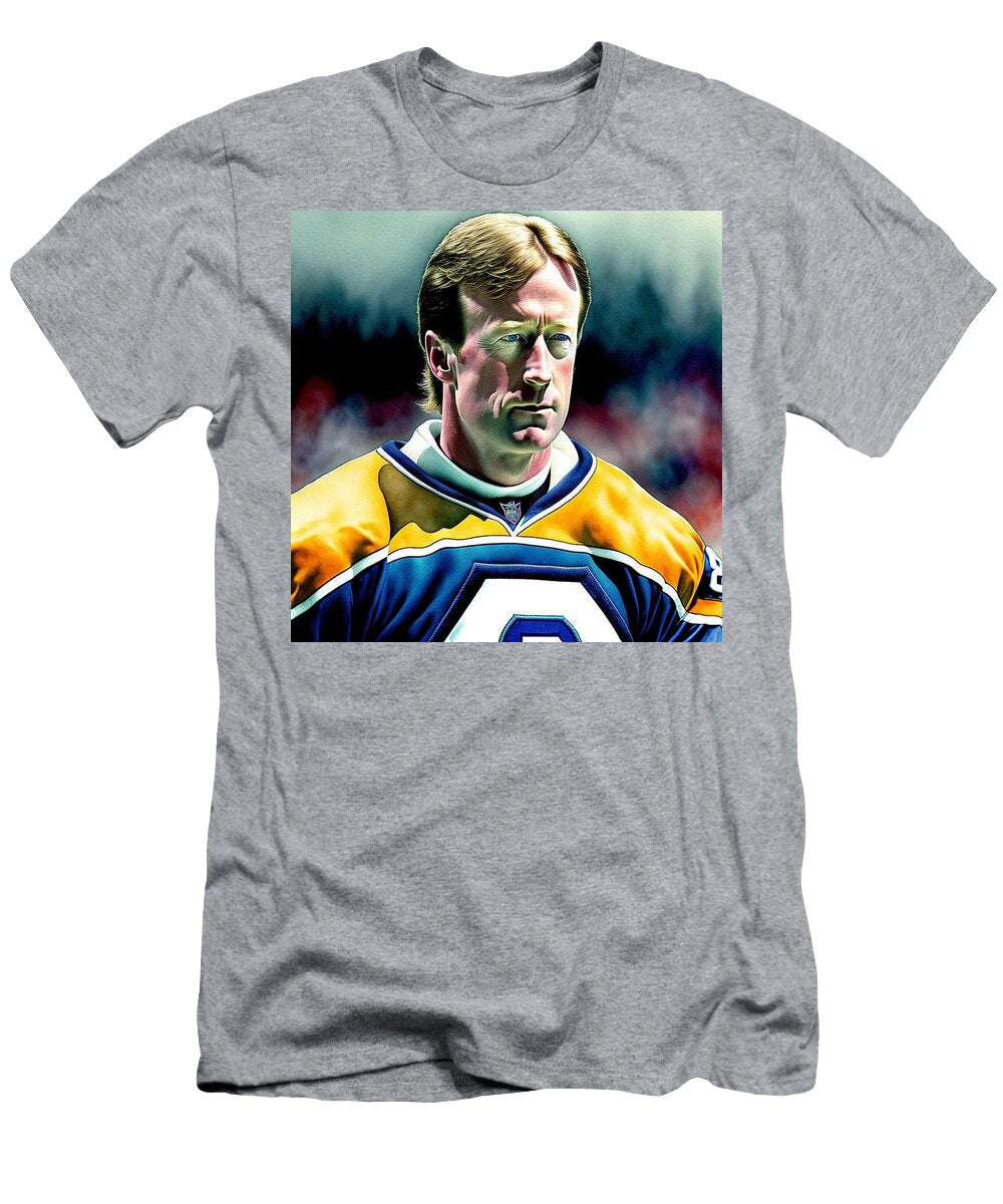 Brian Leetch NHL Bob Smerecki T-Shirt