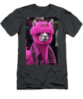Bright Pink Alpaca Dressed for Fun Beautiful Things T-Shirt